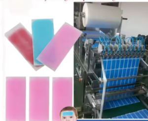 Máy sản xuất miếng dán hạ sốt tự động